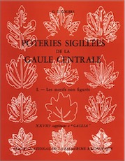 ÉPUISÉ - Poteries sigillées de la Gaule centrale. Les motifs non figurés (Suppl. à Gallia, 28), 1974, 200 p., nbr. ill.