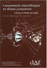 Campements mésolithiques en Bresse jurassienne. Choisey et Ruffey-sur-Seille, (DAF N°92), 2003, 344 p., 292 ill.