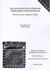 Documents de travail n° 8 - Les sanctuaires et les habitats de Châteaubleau (Seine-et-Marne). Bilan des travaux antérieurs à 2005, dir. F. Pilon, 2008, 170 p.