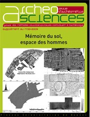 ÉPUISÉ - Supplément au n°33. Mémoire du sol, espace des hommes, 2009, 404 p.