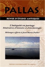 90. L'Antiquité en partage. Itinéraires d'histoire et d'archéologie, 2013, 435 p.