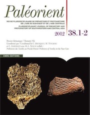 ÉPUISÉ - 38. 1-2, 2012. Dossier : Préhistoire des Textiles au Proche-Orient / Prehistory of Textiles in the Near East.