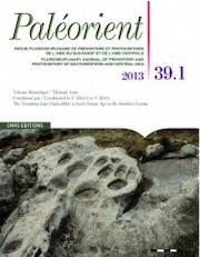 39.1, 2013. The Transition Late Chalcolithic to Early Bronze Age in the Southern Levant.