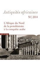 Antiquités africaines 50, 2014.