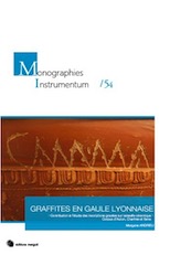 Graffites en Gaule Lyonnaise. Contribution à l'étude des inscriptions gravées sur vaisselle céramique. Corpus d'Autan, Chartres et Sens, 2017, 454 p., 200 p. ill. coul.