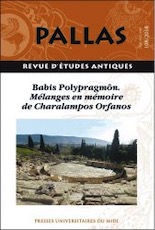 108, 2018. Babis Polypragmôn. Mélanges en mémoire de Charalampos Orfanos.