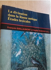 Exemplaire d'occasion - ROESCH S. (dir.) - La divination dans la Rome antique. Études lexicales, 2014, 150 p.