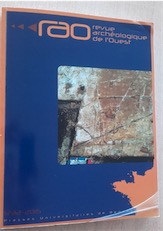 Exemplaire d'occasion - Revue Archéologique de l'Ouest (RAO) 32, 2015.