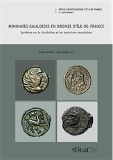 Monnaies gauloises en bronze d'Ile-de-France. Synthèse sur la circulation et les émissions monétaires, (Suppl. RAIF 6), 2020, 632 p.