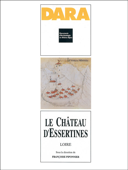 Le Château d'Essertines (Loire) (DARA 8), 1993, 175 p., 124 fig.
