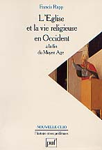 L'Église et la vie religieuse en Occident à la fin du Moyen Age, éd. corrigée, 392 p.