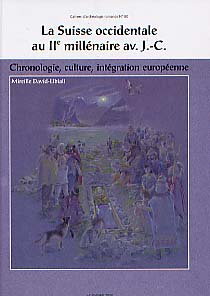 ÉPUISÉ - La Suisse occidentale au IIe millénaire av. J.C.. Chronologie, culture, intégration européenne (CAR 80), 2000, 540 p., 270 ill., 49 pl.