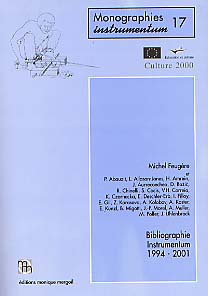 ÉPUISÉ - Bibliographie Instrumentum 1994-2001, (Monogr. Instrumentum 17), 2001, 276 p., CD Rom format PC (format Mac sur demande).