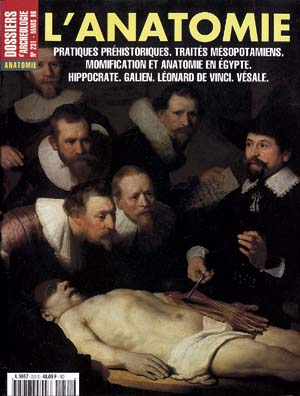 n°231. mars 1998. Histoire de l'anatomie. 