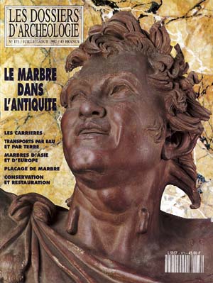 n°173. juill. 1992. Le marbre dans l'Antiquité. 