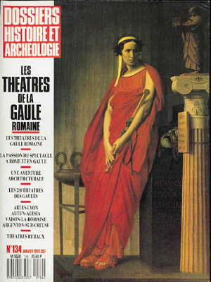 n°134. janv. 1989. Les théâtres de la Gaule romaine.