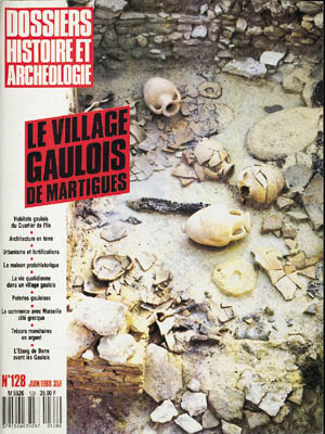 n°128. juin 1988. Le village gaulois de Martigues.