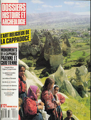 n°121. nov. 1987. L'art religieux de la Cappadoce.