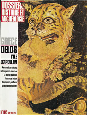 n°105. mai 1986. Délos, l'île d'Apollon.