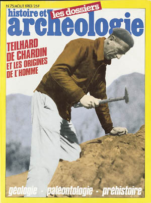 n°075. août 1983. Teilhard de Chardin et les origines de l'Homme. 