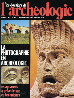 n°013. nov.-déc. 1975. La photographie en archéologie.