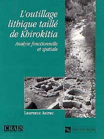 Analyse fonctionnelle et spatiale de l'outillage lithique taillé de Khirokitia, Néolithique précéramique récent, Chypre, (Monographie du CRA, 25), 2002, 280 p.