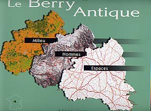 ÉPUISÉ - Le Berry antique. Atlas 2000, (21e suppl. à la R.A.C.F.), 2001, 192 p., 102 plans et dessins.