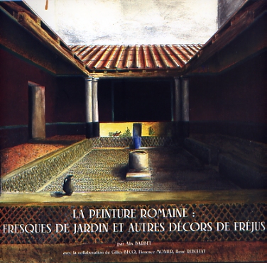 La peinture romaine : fresques de jardins et autres décors de Fréjus, (cat. de l'exposition de Fréjus), 2000, 36 p.