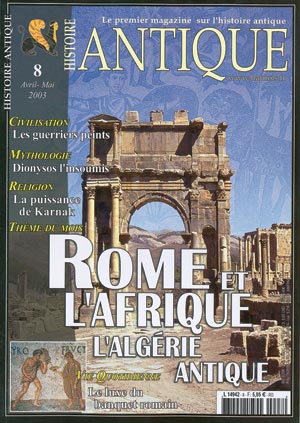 n°8. Avril-Mai 2003. Dossier : L'Algérie antique.