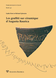 Les graffiti sur céramique d'Augusta Raurica, (Forschungen in Augst 40), 2008, 323 p., 61 ill., 150 tabl.
