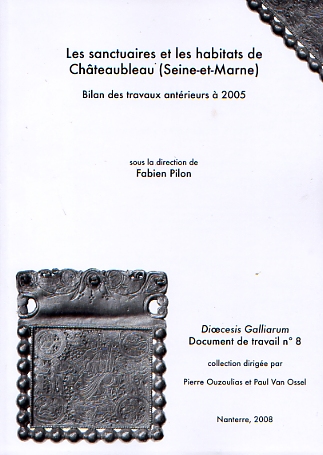 Documents de travail n° 8 - Les sanctuaires et les habitats de Châteaubleau (Seine-et-Marne). Bilan des travaux antérieurs à 2005, dir. F. Pilon, 2008, 170 p.