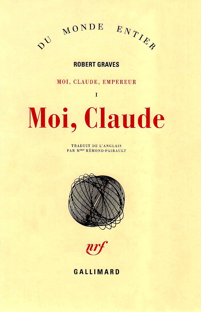 Moi, Claude, 1978. ROMAN.