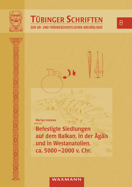 Befestigte Siedlungen auf dem Balkan, in der Ägäis und in Westanatolien, ca. 5000-2000 v. Chr., (Tübinger Schriften 8), 2008, 480 p.