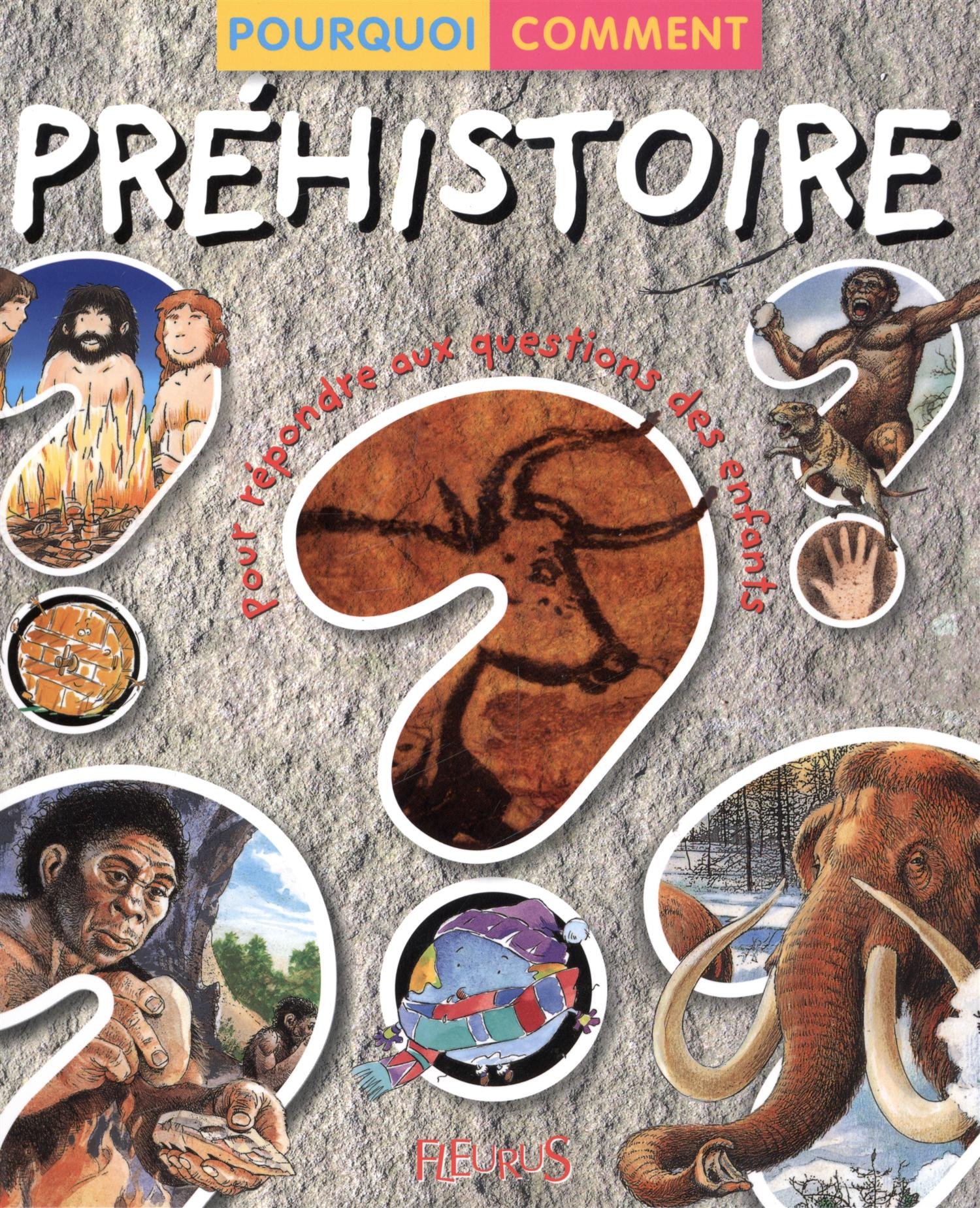 Préhistoire, (coll. Pourquoi Comment), 2009. Livre jeunesse.
