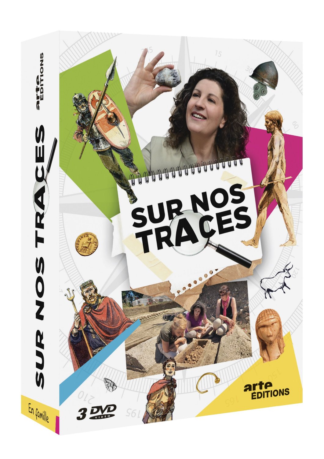 Sur nos traces, 2013, Coffret 3 DVD.