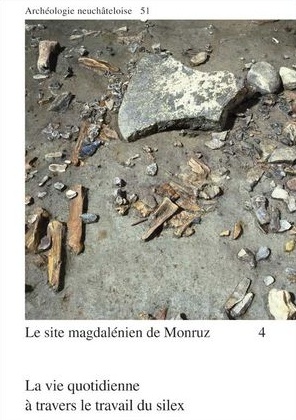 Le site magdalénien de Monruz, 4. La vie quotidienne à travers le travail du silex, (Archéologie neuchâteloise 51), 2013, 319 p., 327 fig.