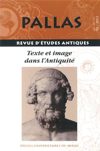 93. Texte et image dans l'Antiquité, 2013, J.-M. Luce (coord.)