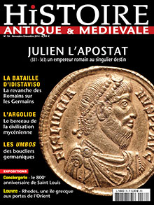 n°76. Novembre-Décembre 2014. Dossier : Julien l'Apostat (331-363) un empereur romain au singulier destin.