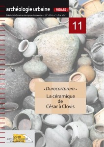 Durocortorum. La céramique, de César à Clovis, (Archéologie urbaine à Reims, 11), 2015, 350 p.