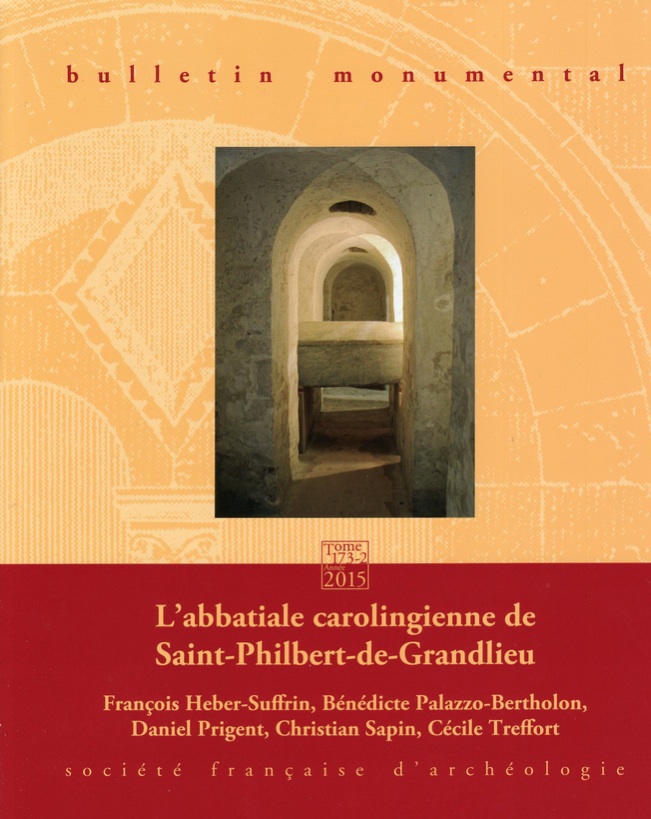 173-2, 2015. L'abbatiale carolingienne de Saint-Philbert-de-Grandlieu.