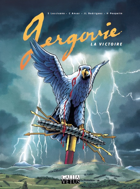 Gergovie, La victoire, 2016, 72 p. coul. dont 54 pl. BD + cahier pédagogique. BANDE DESSINÉE