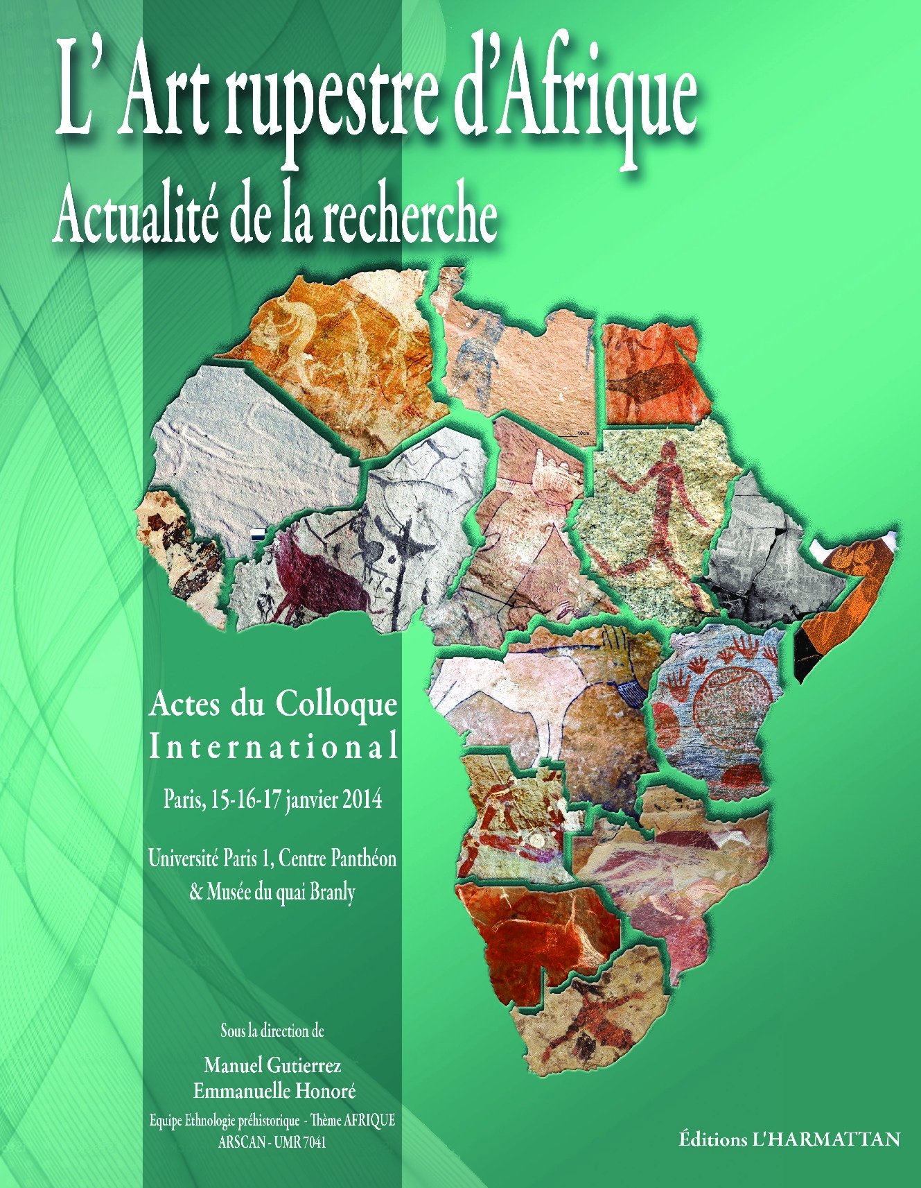 L'Art rupestre d'Afrique. Actualité de la recherche, (actes coll. int. Paris, janv. 2014), 2016, 326 p.
