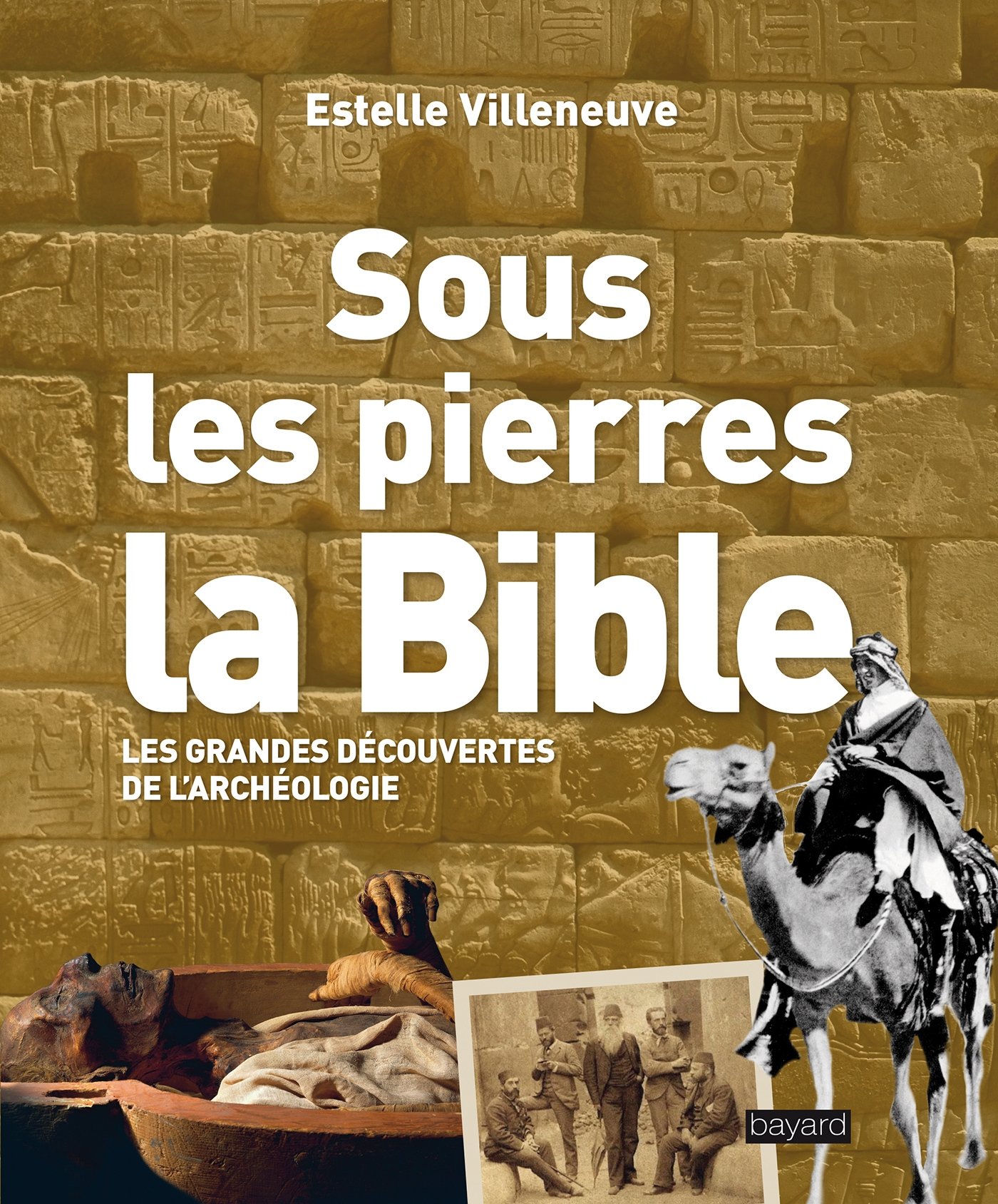 Sous les pierres, la Bible. Les grandes découvertes de l'archéologie, 2017, 260 p.
