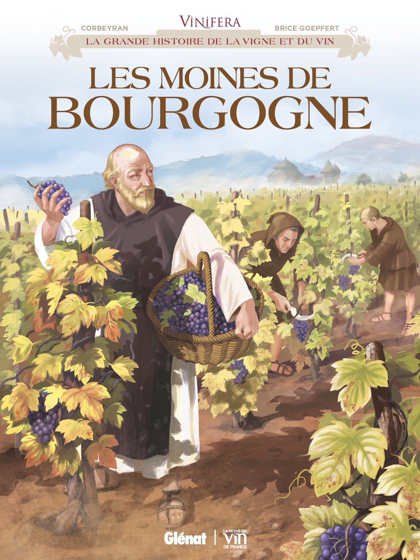 Les Moines de Bourgogne, (Coll. Vinifera), 2018, 56 p. BANDE DESSINÉE