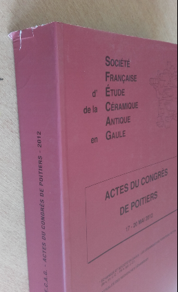 Exemplaire d'occasion - Actes du congrès Sfecag de Poitiers, 2012.