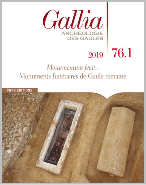 76.1, 2019. Monumentum fecit : Monuments funéraires de Gaule romaine.