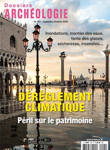 n°401, Septembre-Octobre 2020. Dérèglement climatique. Péril sur le patrimoine.