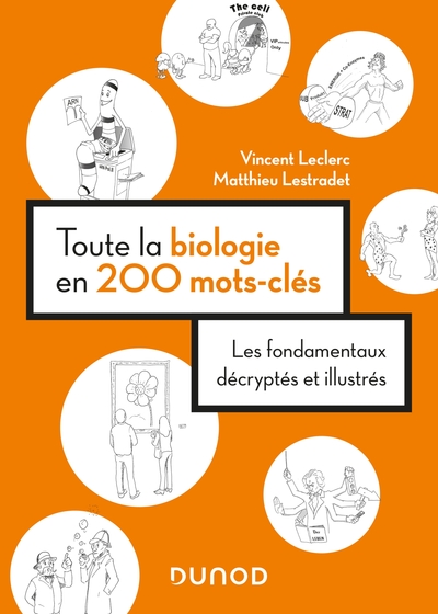 Toute la biologie en 200 mots-clés. Les fondamentaux décryptés et illustrés, 2022, 224 p.