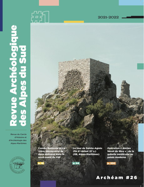 Revue Archéologique des Alpes du Sud - RAAS 1, 2021-2022 (Archéam 26)
