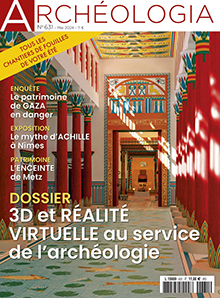 n°631, Mai 2024. Dossier : 3D et réalité virtuelle au service de l'archéologie.